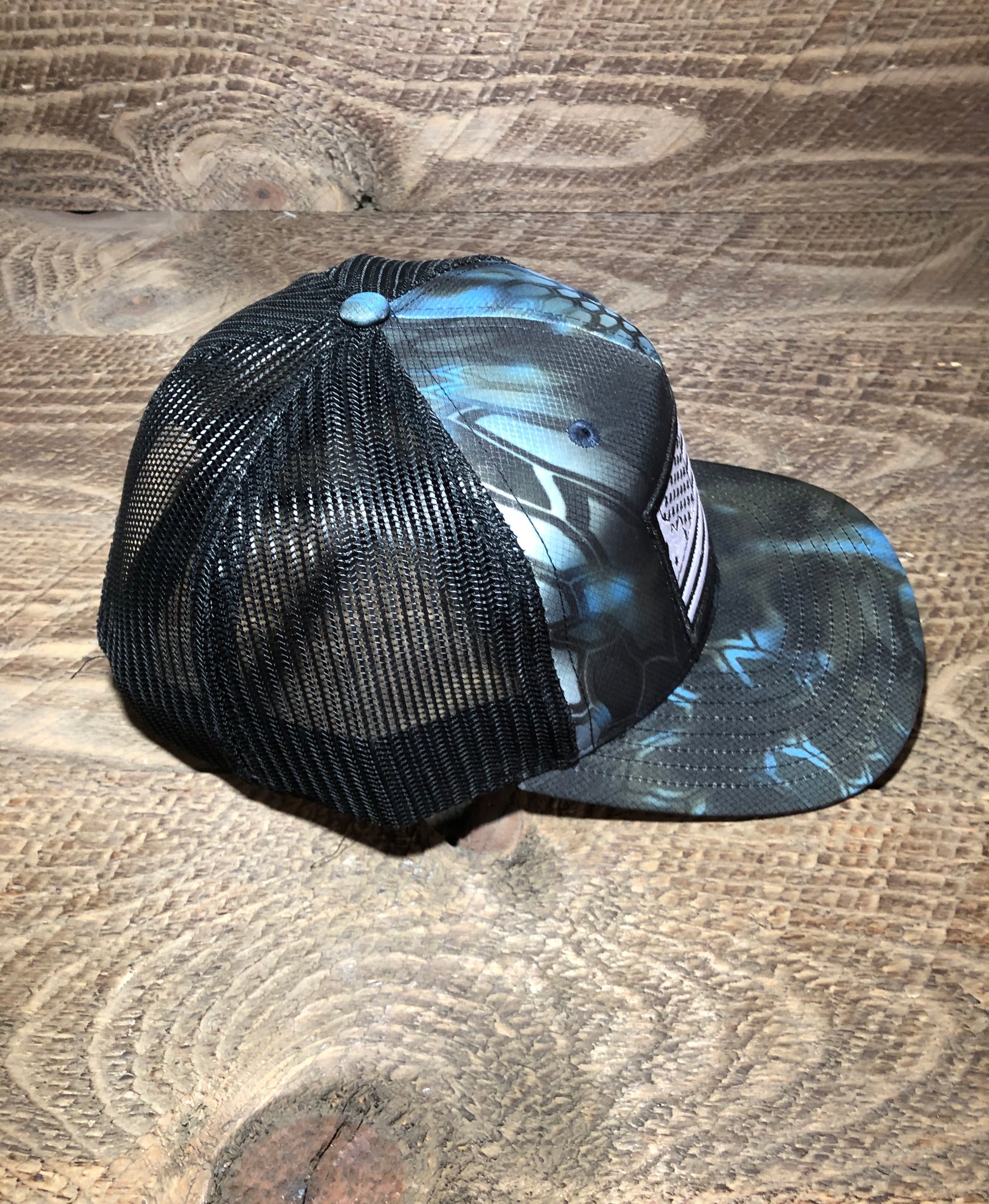Neptune Black Kryptek Hat Intrepid Kryptek Neptune/ Blue